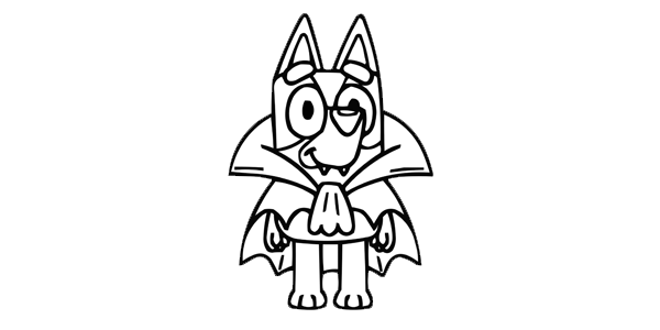 BLUEY DRACULA
