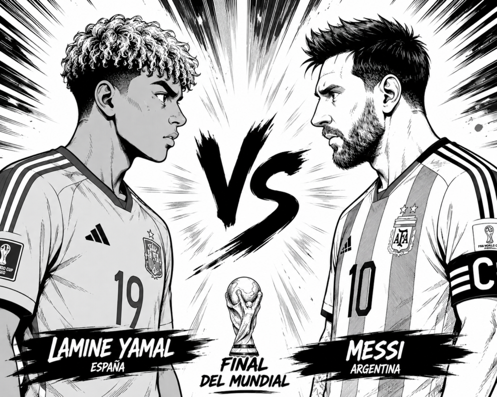 LAMINE VS MESSI